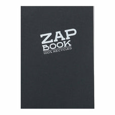 Zap Book A5 Recycled Sketchbook Black FPC3364C