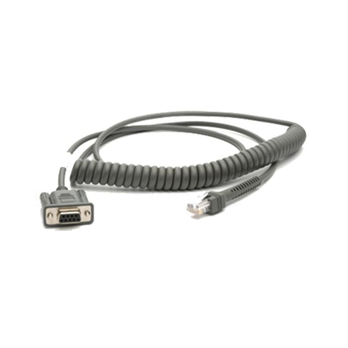 Zebra Cable Data Scanner RS232 Coiled 2.8m SKSCMOCBA-R49-C09ZAR