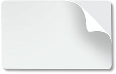 Zebra Premier PVC Adhesive Backed Cards, Mylar Release Liner, Pack of 500, White SKBCZ104523010