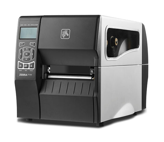 Zebra ZT230 Midrange Label Printer,  203dpi, Thermal Transfer, USB, Serial SKPRZZT23042T0P000FZ