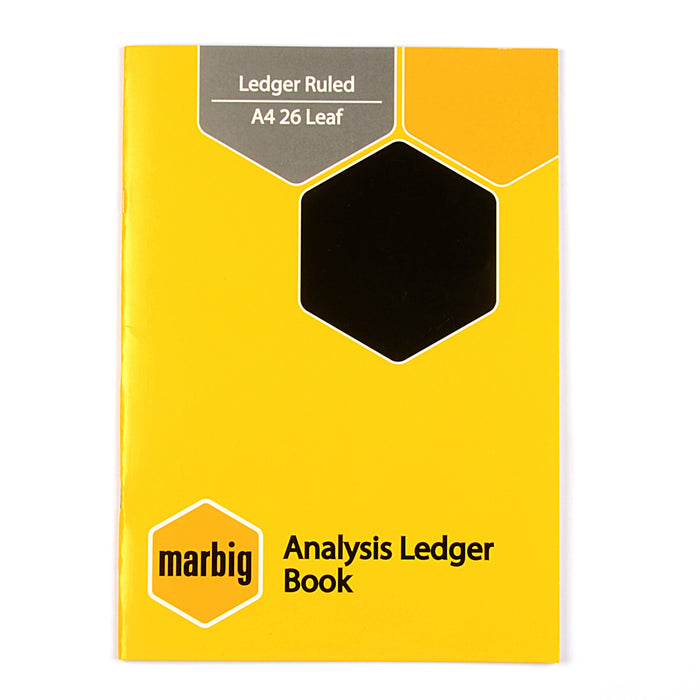 Marbig Ledger Book A4 26 Leaf AO18872